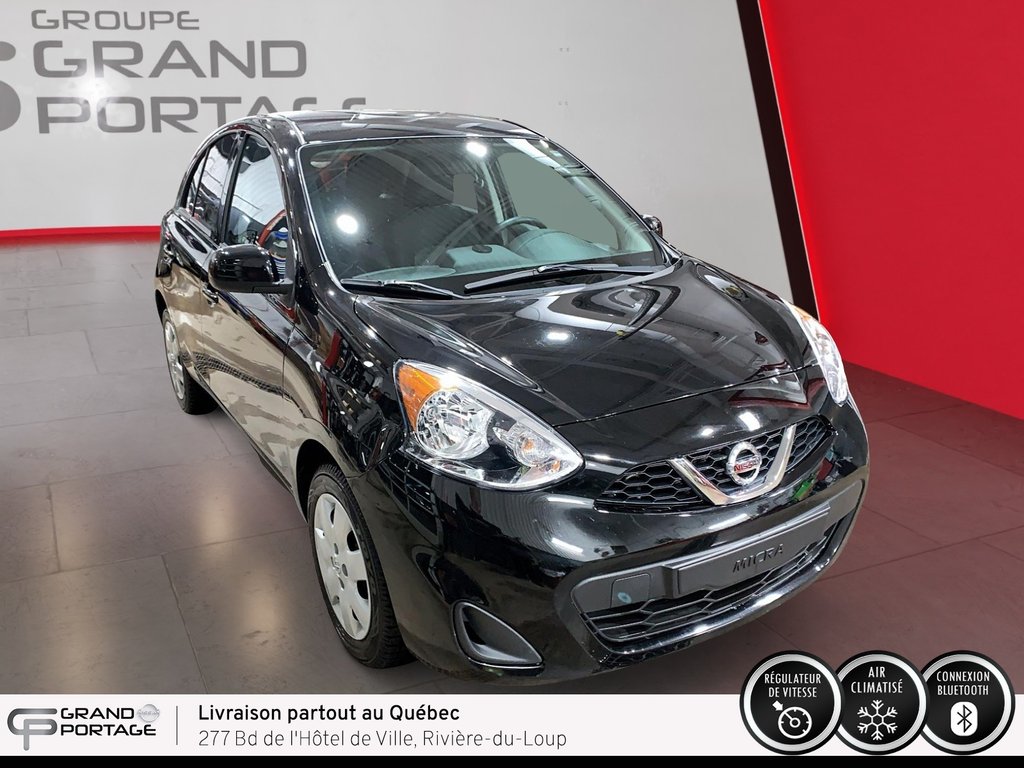 2019 Nissan Micra SV, boîte automatique à traction avant in Rivière-du-loup, Quebec - 3 - w1024h768px