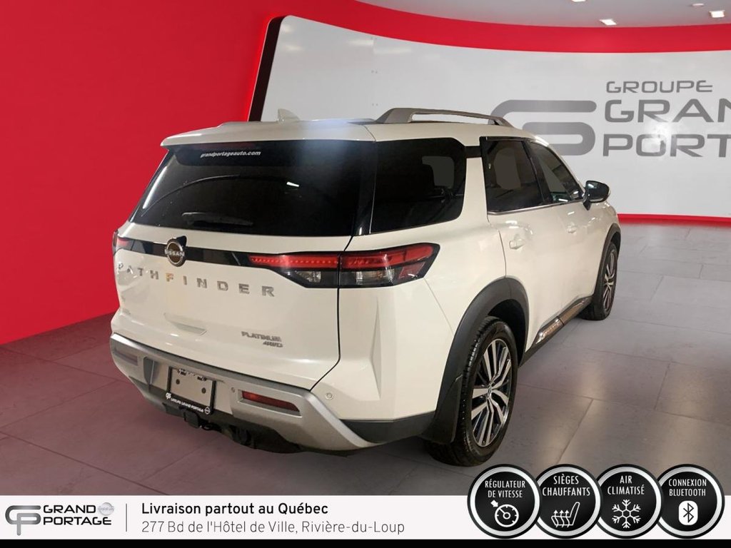 Nissan Pathfinder Platinum, boîte automatique à 4 roues motrices 2022 à Rivière-du-loup, Québec - 5 - w1024h768px
