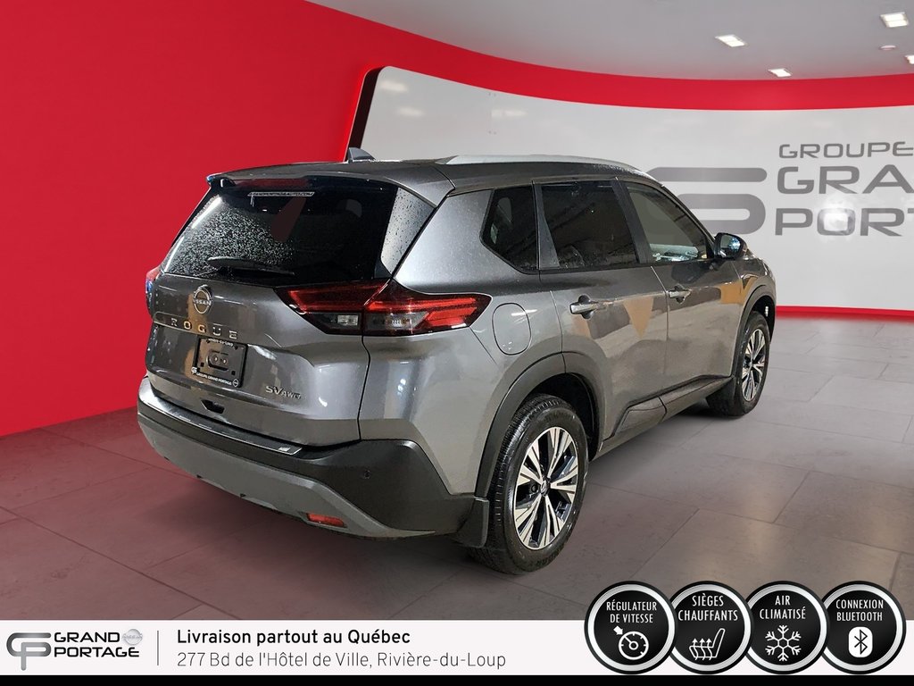 Nissan Rogue SV, CVT à traction intégrale 2023 à Rivière-du-loup, Québec - 5 - w1024h768px
