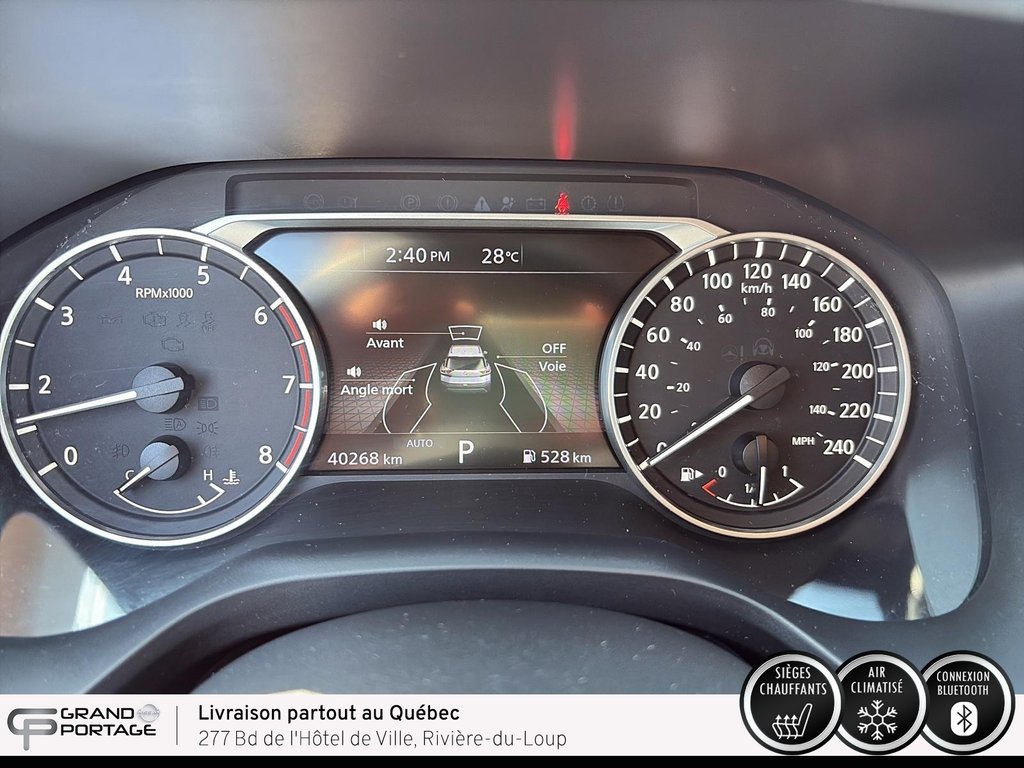 Nissan Rogue SV, CVT à traction intégrale 2023 à Rivière-du-loup, Québec - 17 - w1024h768px