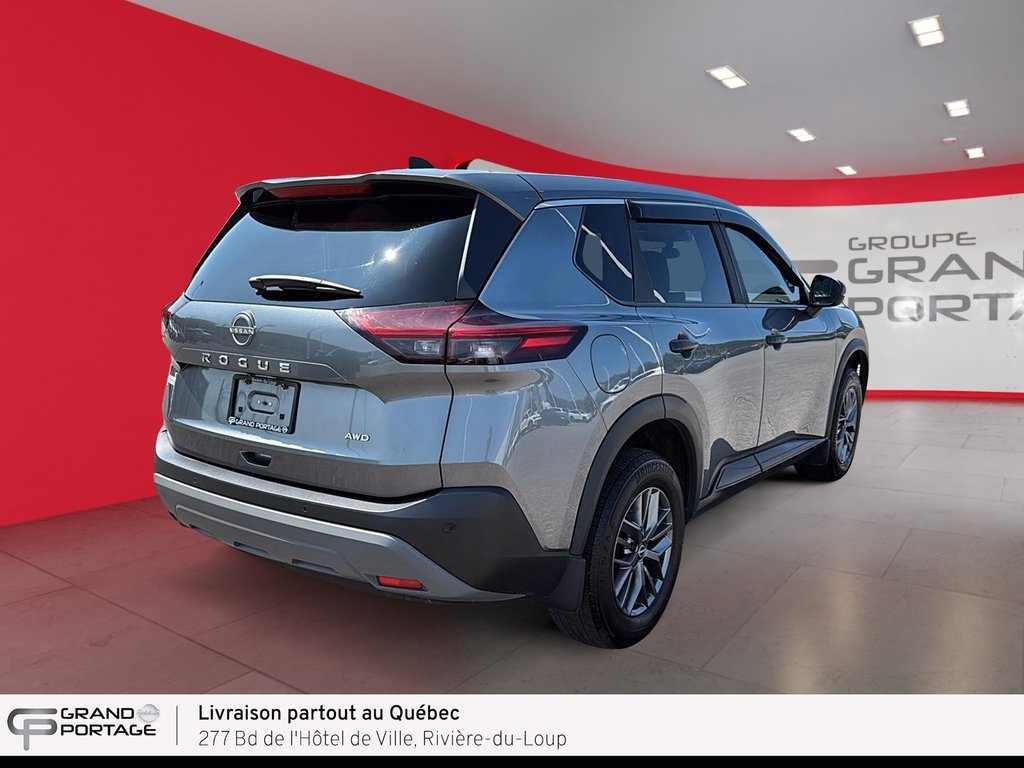 Nissan Rogue S, CVT à traction intégrale 2023 à Rivière-du-loup, Québec - 5 - w1024h768px