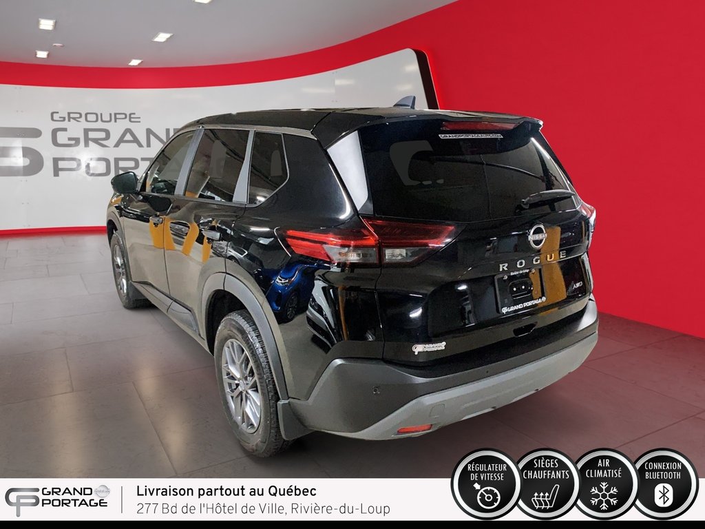 Nissan Rogue S, CVT à traction intégrale 2023 à Rivière-du-loup, Québec - 7 - w1024h768px
