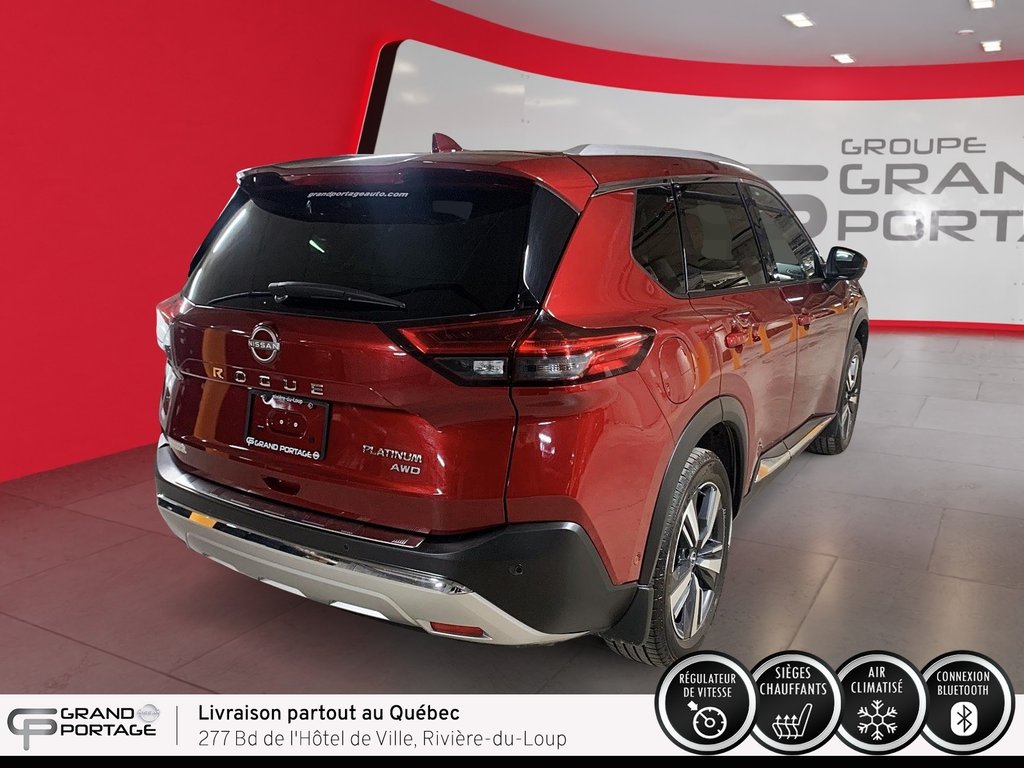 Nissan Rogue Platine, CVT à traction intégrale 2023 à Rivière-du-loup, Québec - 5 - w1024h768px