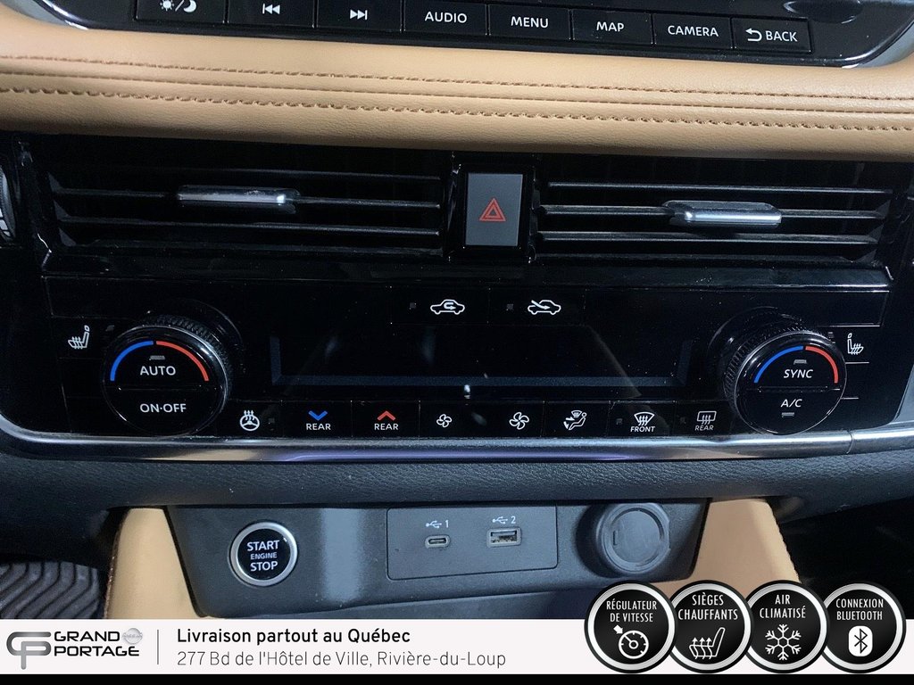 Nissan Rogue Platine, CVT à traction intégrale 2023 à Rivière-du-loup, Québec - 20 - w1024h768px