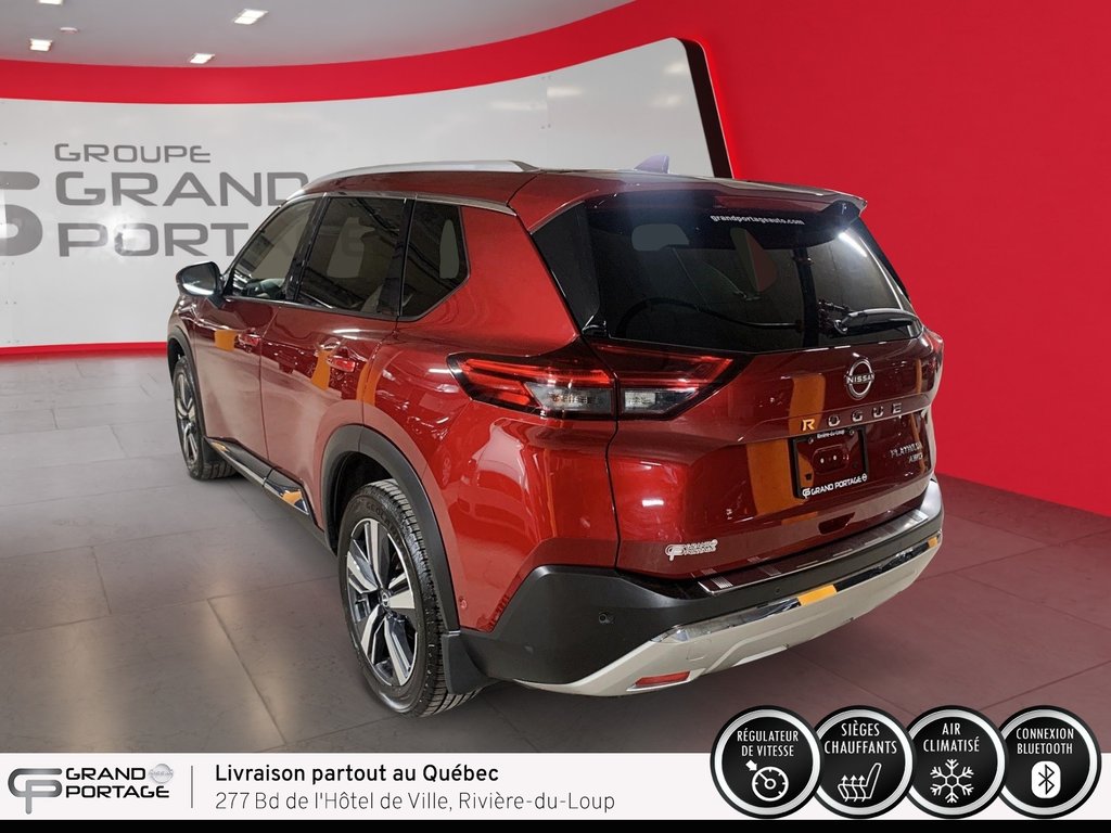 Nissan Rogue Platine, CVT à traction intégrale 2023 à Rivière-du-loup, Québec - 7 - w1024h768px
