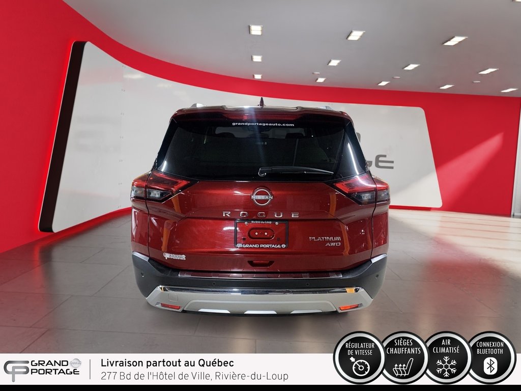 Nissan Rogue Platine, CVT à traction intégrale 2023 à Rivière-du-loup, Québec - 6 - w1024h768px
