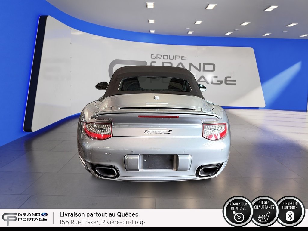 Porsche 911 Turbo S, PDK, Convertible, Bas KM 2012 à Rivière-du-loup, Québec - 10 - w1024h768px