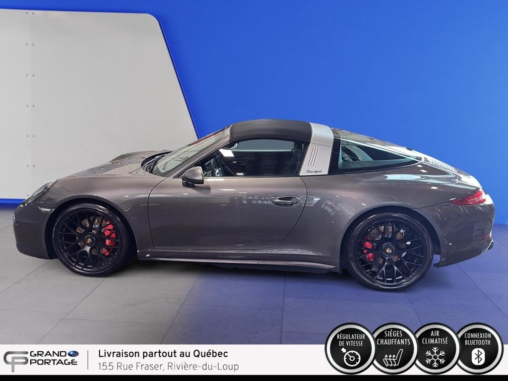 Porsche 911 Targa 4 GTS, PDK, Premium Package, 2 ans Garantie 2016 à Rivière-du-loup, Québec - 9 - w1024h768px