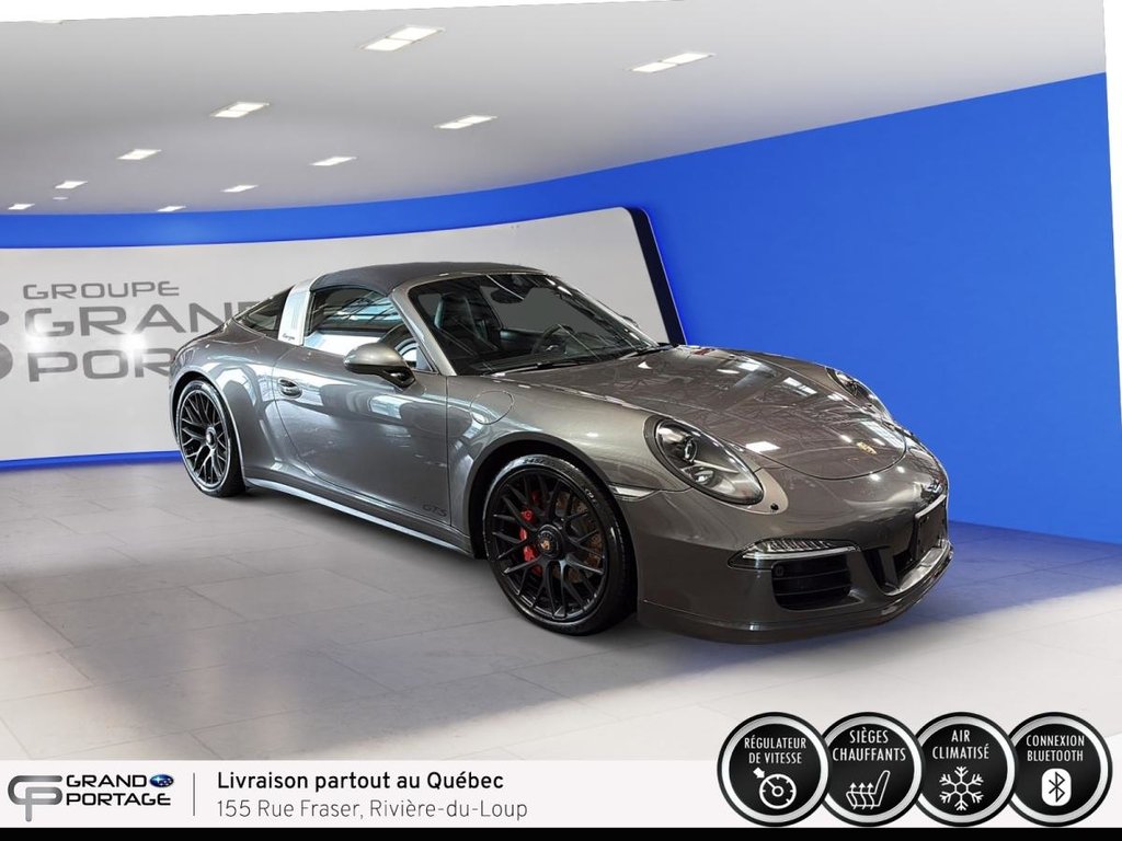Porsche 911 Targa 4 GTS, PDK, Premium Package, 2 ans Garantie 2016 à Rivière-du-loup, Québec - 5 - w1024h768px