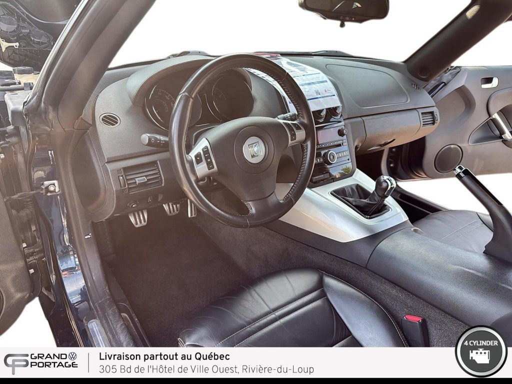 Saturn Sky Base, boîte manuelle à propulsion 2007 à Rivière-du-loup, Québec - 14 - w1024h768px