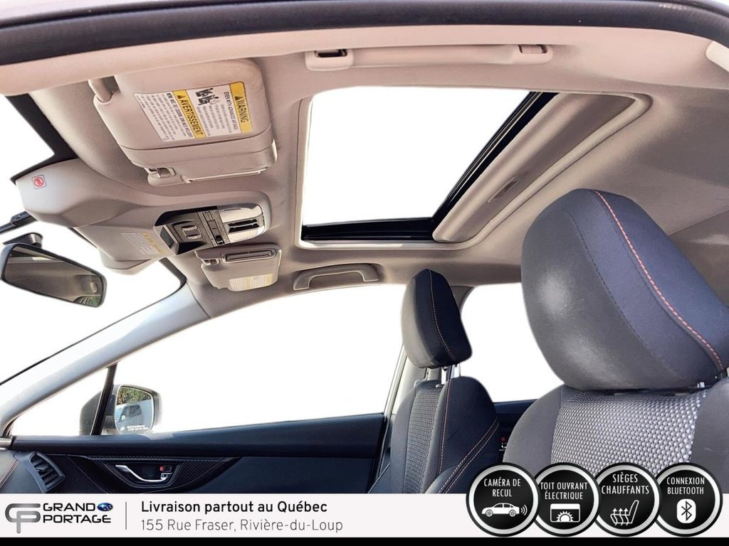 Subaru Crosstrek Sport, CVT à traction intégrale 2018 à Rivière-du-loup, Québec - 22 - w1024h768px