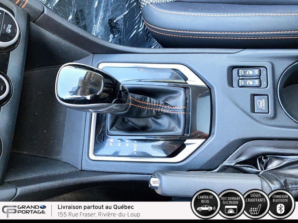Subaru Crosstrek Sport, CVT à traction intégrale 2018 à Rivière-du-loup, Québec - 19 - w1024h768px
