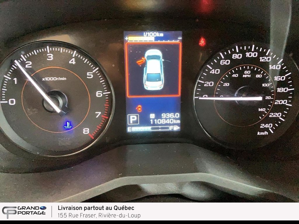 Subaru Crosstrek Sport, CVT à traction intégrale 2018 à Rivière-du-loup, Québec - 13 - w1024h768px
