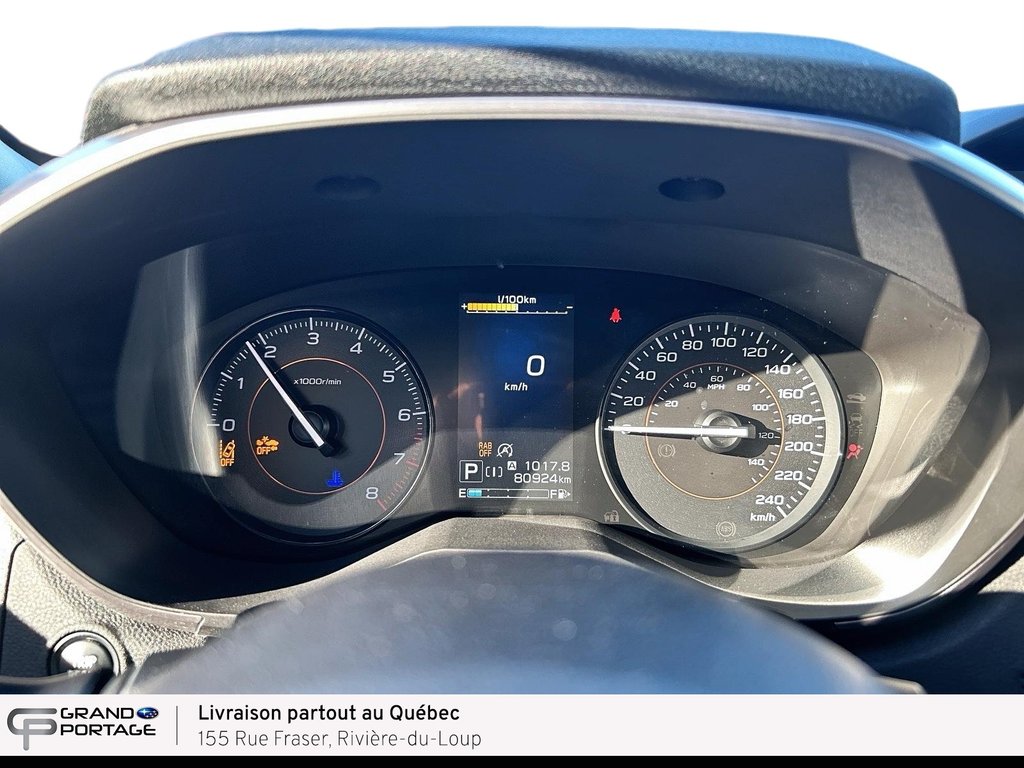 Subaru Crosstrek Sport, CVT à traction intégrale 2021 à Rivière-du-loup, Québec - 17 - w1024h768px