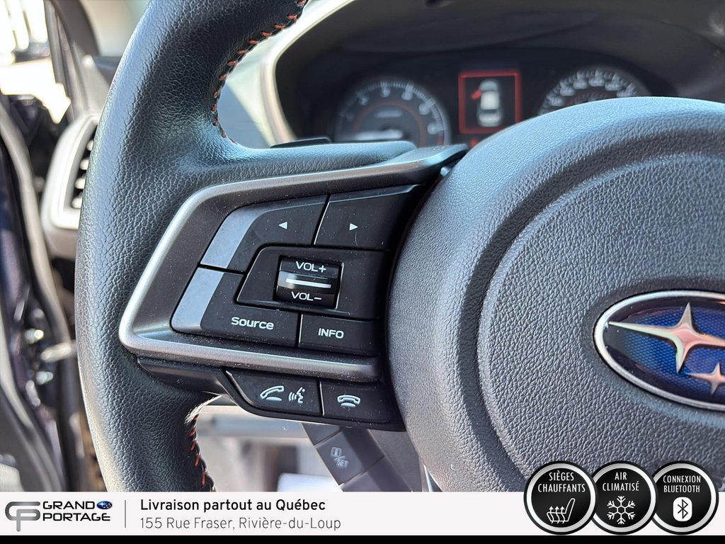 Subaru Crosstrek Tourisme, CVT à traction intégrale 2021 à Rivière-du-loup, Québec - 15 - w1024h768px