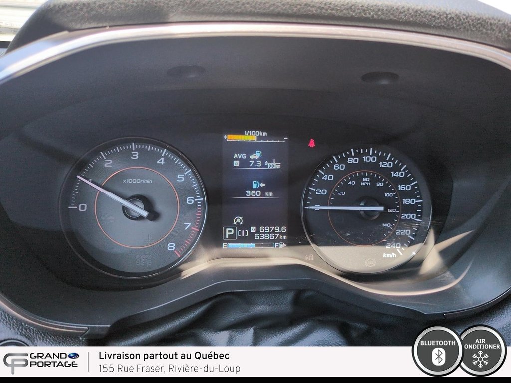 2022 Subaru Crosstrek Sport, CVT à traction intégrale in Rivière-du-loup, Quebec - 18 - w1024h768px