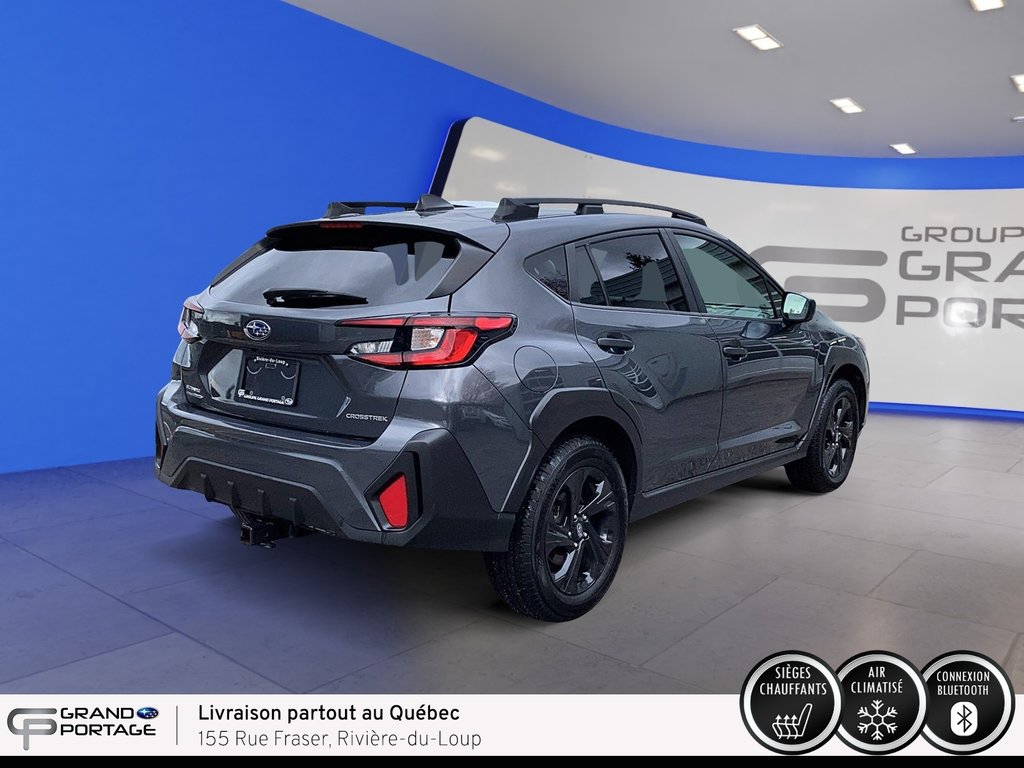 2024 Subaru Crosstrek Commodité, CVT à traction intégrale in Rivière-du-loup, Quebec - 5 - w1024h768px