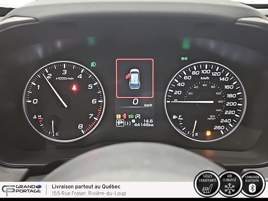 Subaru Crosstrek Touring, CVT à traction intégrale 2024 à Rivière-du-loup, Québec - 14 - w1024h768px