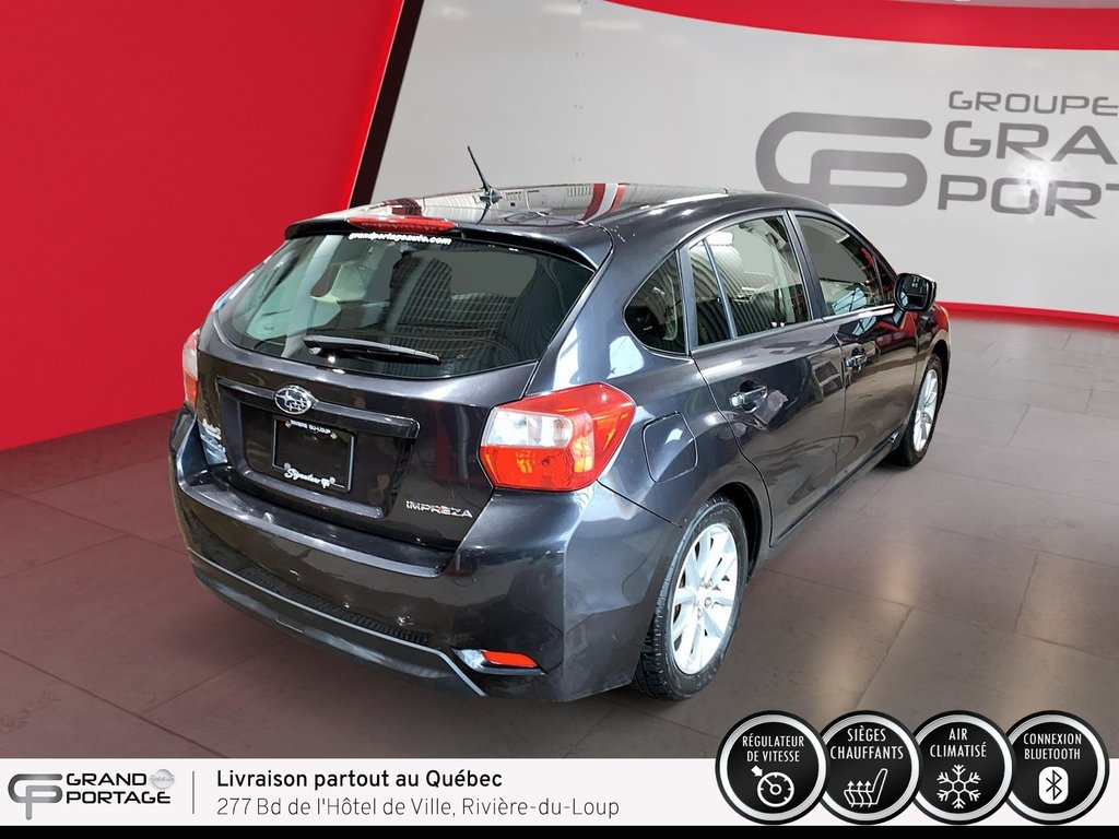 Subaru Impreza Tourisme, boîte manuelle à traction intégrale 2014 à Rivière-du-loup, Québec - 5 - w1024h768px