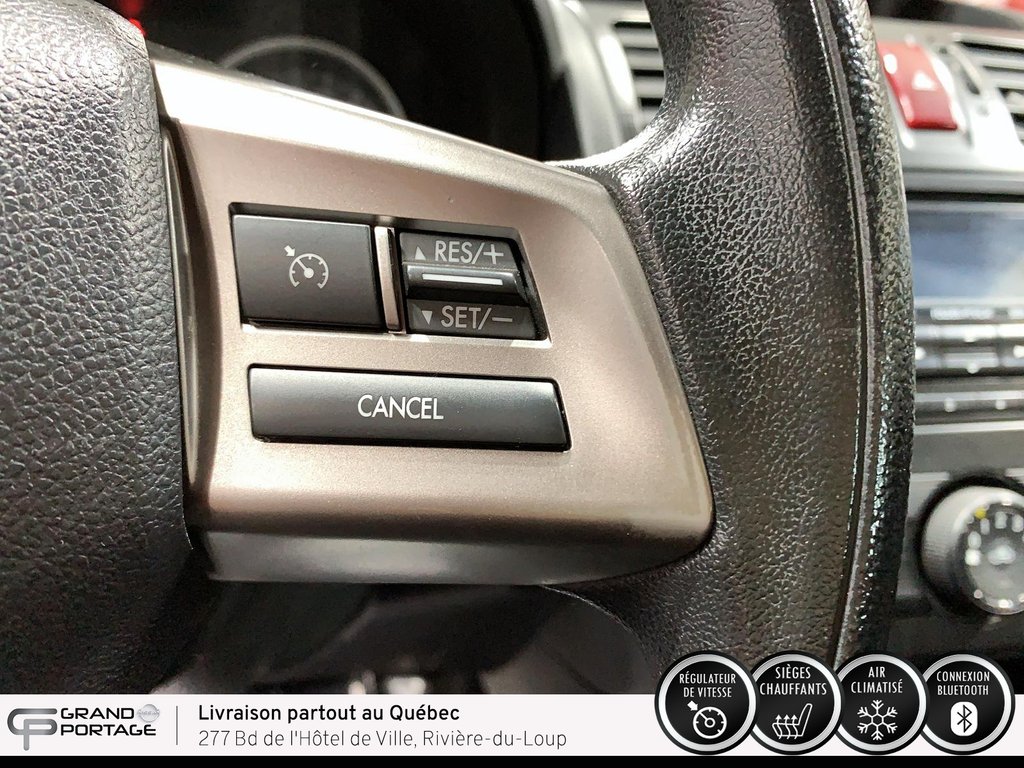 Subaru Impreza Tourisme, boîte manuelle à traction intégrale 2014 à Rivière-du-loup, Québec - 17 - w1024h768px