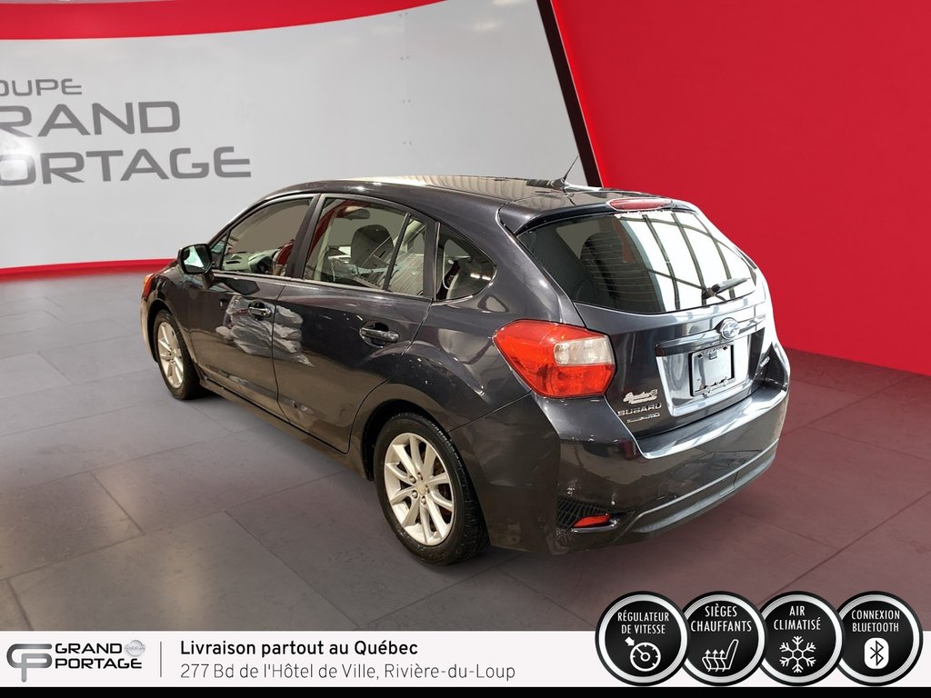Subaru Impreza Tourisme, boîte manuelle à traction intégrale 2014 à Rivière-du-loup, Québec - 7 - w1024h768px