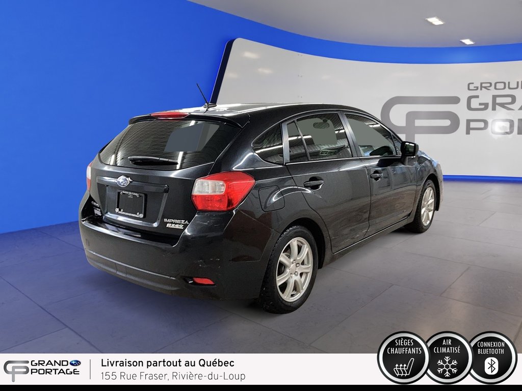 Subaru Impreza 2,0i avec groupe tourisme, boîte manuelle à traction intégrale 2016 à Rivière-du-loup, Québec - 5 - w1024h768px