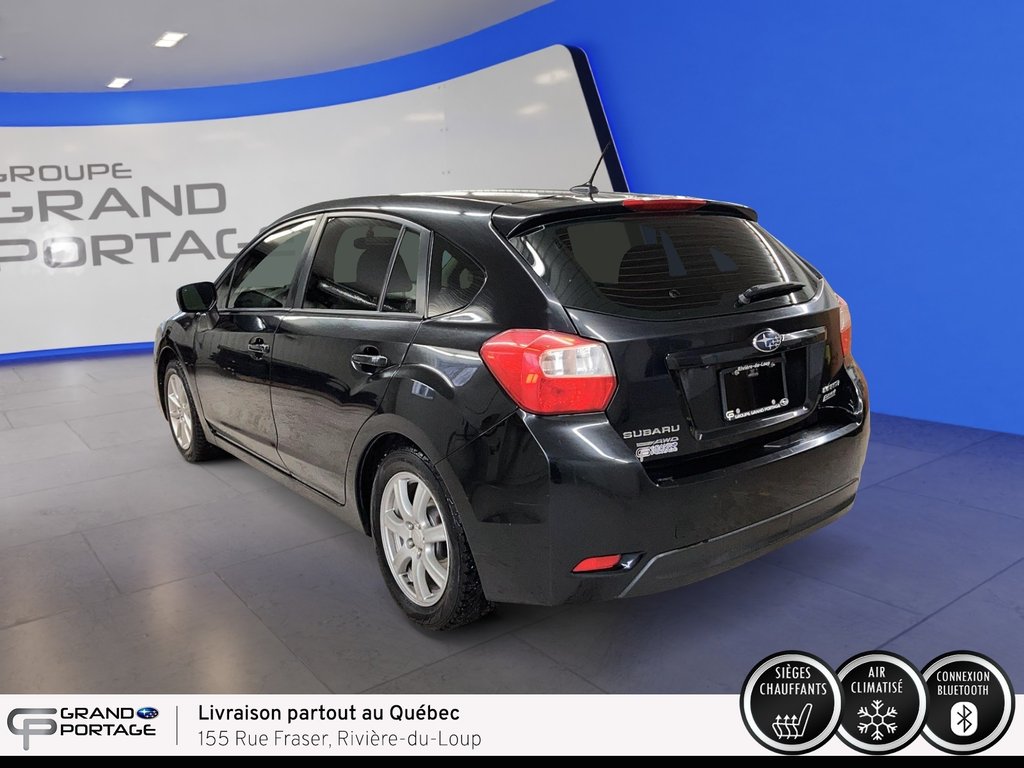 Subaru Impreza 2,0i avec groupe tourisme, boîte manuelle à traction intégrale 2016 à Rivière-du-loup, Québec - 7 - w1024h768px