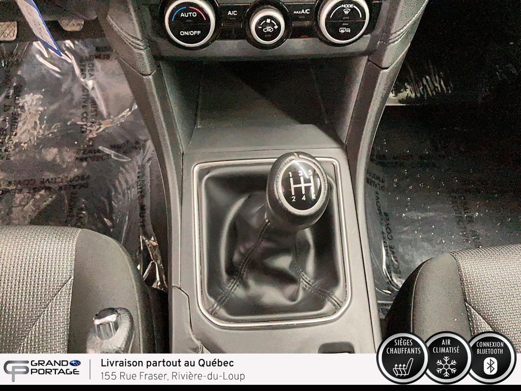 Subaru Impreza Tourisme, boîte manuelle à traction intégrale 2017 à Rivière-du-loup, Québec - 19 - w1024h768px