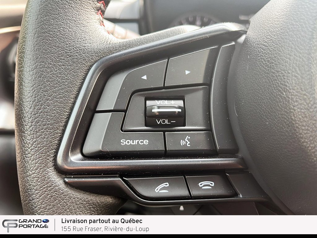 2023 Subaru WRX Sport, boîte manuelle à traction intégrale in Rivière-du-loup, Quebec - 16 - w1024h768px