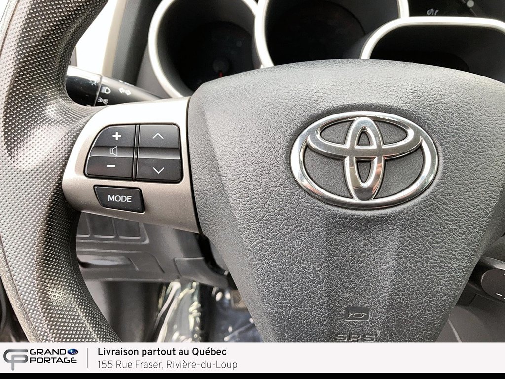 Toyota Matrix Base, boîte manuelle à traction avant 2014 à Rivière-du-loup, Québec - 14 - w1024h768px