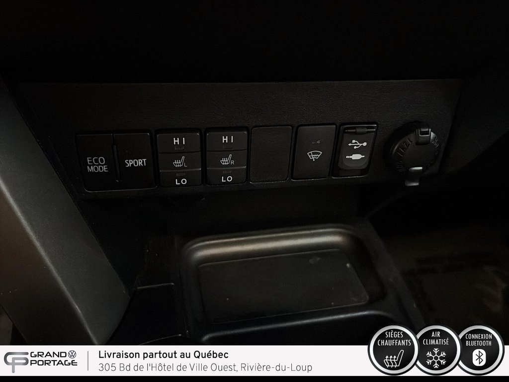 Toyota RAV4 Trail, boîte automatique à traction intégrale 2018 à Rivière-du-loup, Québec - 20 - w1024h768px