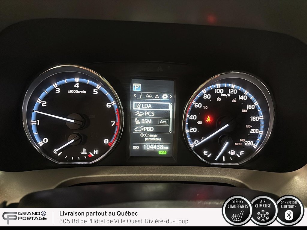 Toyota RAV4 Trail, boîte automatique à traction intégrale 2018 à Rivière-du-loup, Québec - 17 - w1024h768px