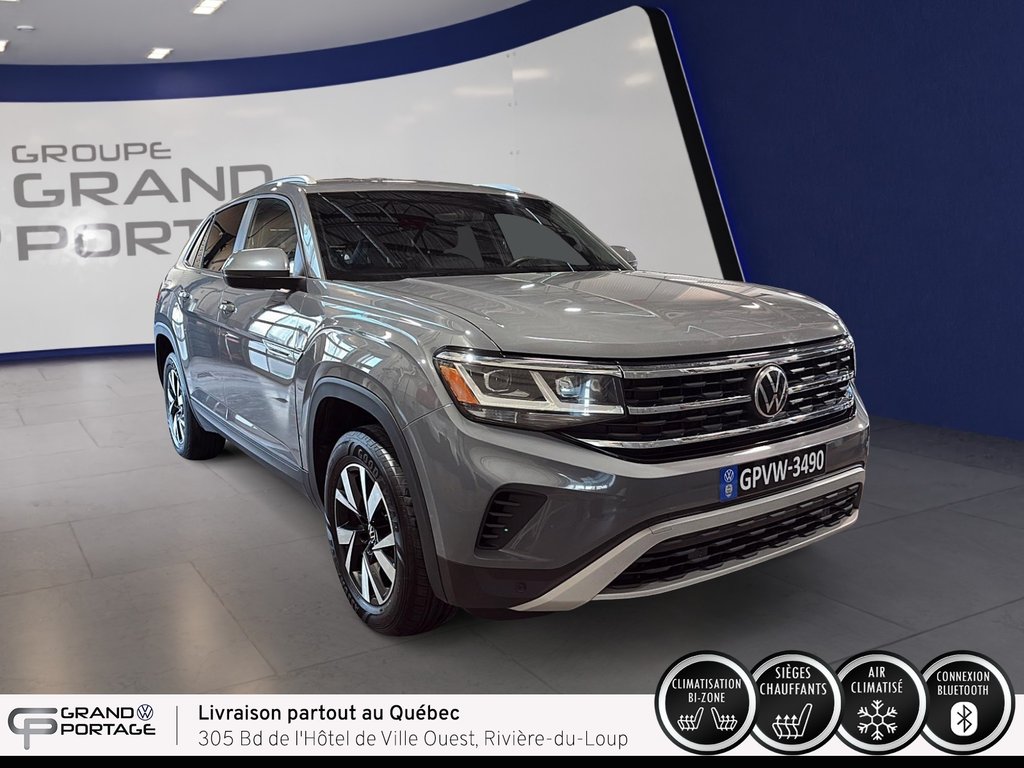 2021 Volkswagen Atlas Cross Sport Comfortline, boîte automatique à traction intégrale in Rivière-du-loup, Quebec - 3 - w1024h768px