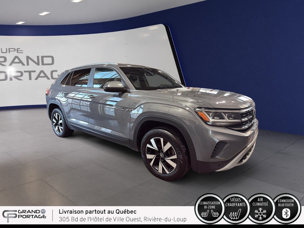 2021 Volkswagen Atlas Cross Sport Comfortline, boîte automatique à traction intégrale in Rivière-du-loup, Quebec - 4 - w1024h768px