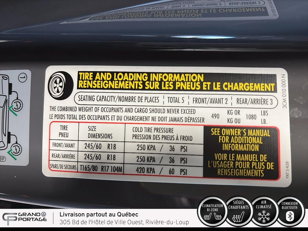 2021 Volkswagen Atlas Cross Sport Comfortline, boîte automatique à traction intégrale in Rivière-du-loup, Quebec - 21 - w1024h768px