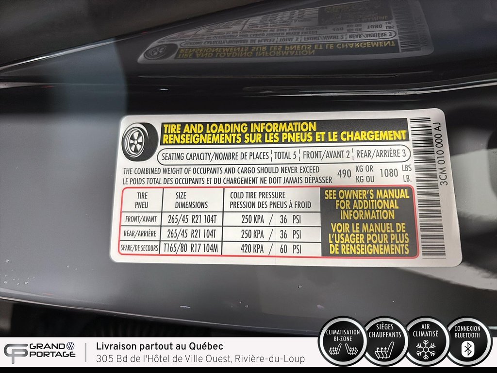 Volkswagen Atlas Cross Sport Execline, 4MOTION 2025 à Rivière-du-loup, Québec - 20 - w1024h768px
