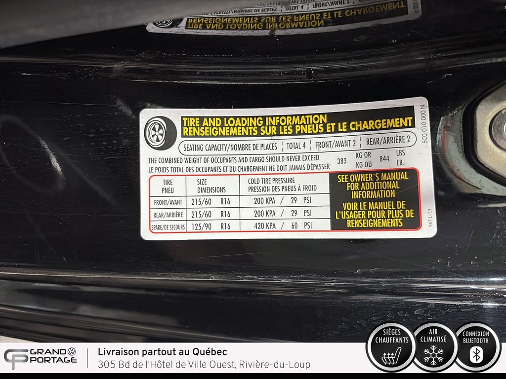 2014 Volkswagen Beetle 2.5 L, boîte automatique à traction avant in Rivière-du-loup, Quebec - 18 - w1024h768px