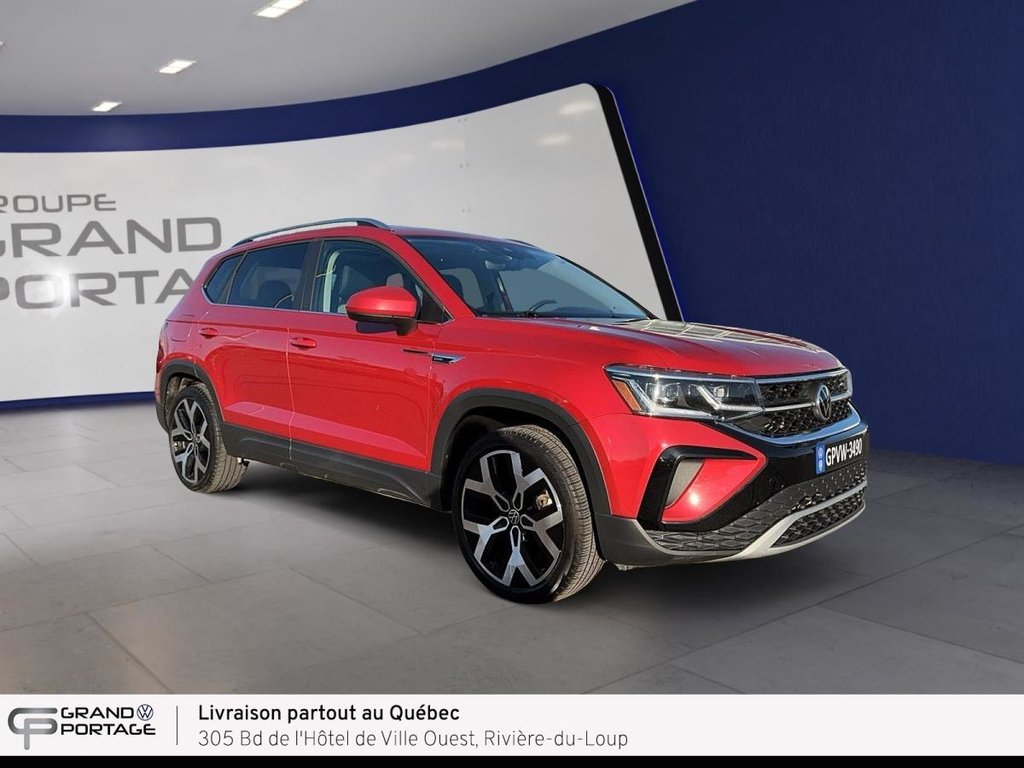 Volkswagen Taos Highline, boîte automatique, traction intégrale 2022 à Rivière-du-loup, Québec - 3 - w1024h768px