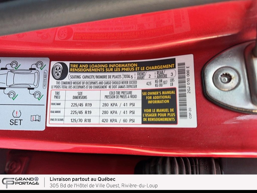 Volkswagen Taos Highline, boîte automatique, traction intégrale 2022 à Rivière-du-loup, Québec - 20 - w1024h768px