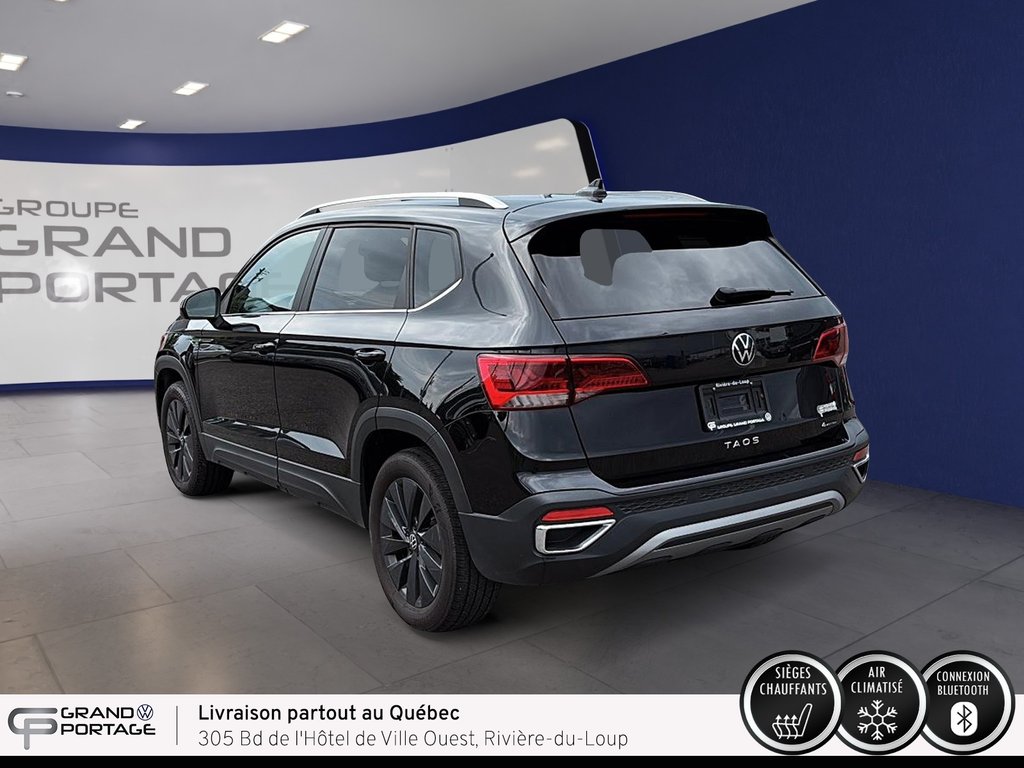 Volkswagen Taos Comfortline, boîte automatique, traction intégrale 2022 à Rivière-du-loup, Québec - 7 - w1024h768px