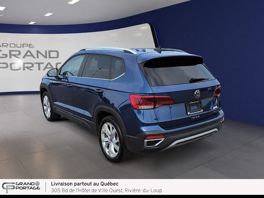 Volkswagen Taos Comfortline, boîte automatique, 4MOTION 2022 à Rivière-du-loup, Québec - 7 - w1024h768px