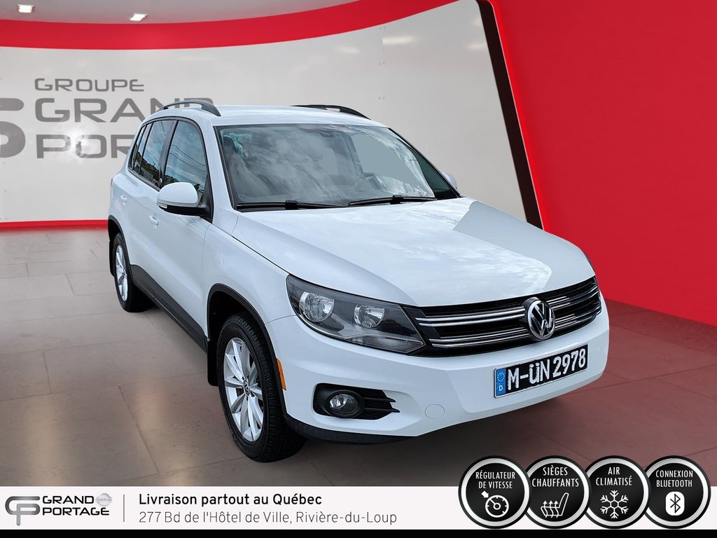 Volkswagen Tiguan Édition Wolfsburg, boîte automatique à traction intégrale 2017 à Rivière-du-loup, Québec - 3 - w1024h768px