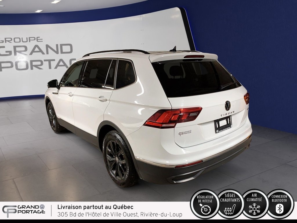 Volkswagen Tiguan Comfortline, boîte automatique, traction intégrale 2022 à Rivière-du-loup, Québec - 7 - w1024h768px