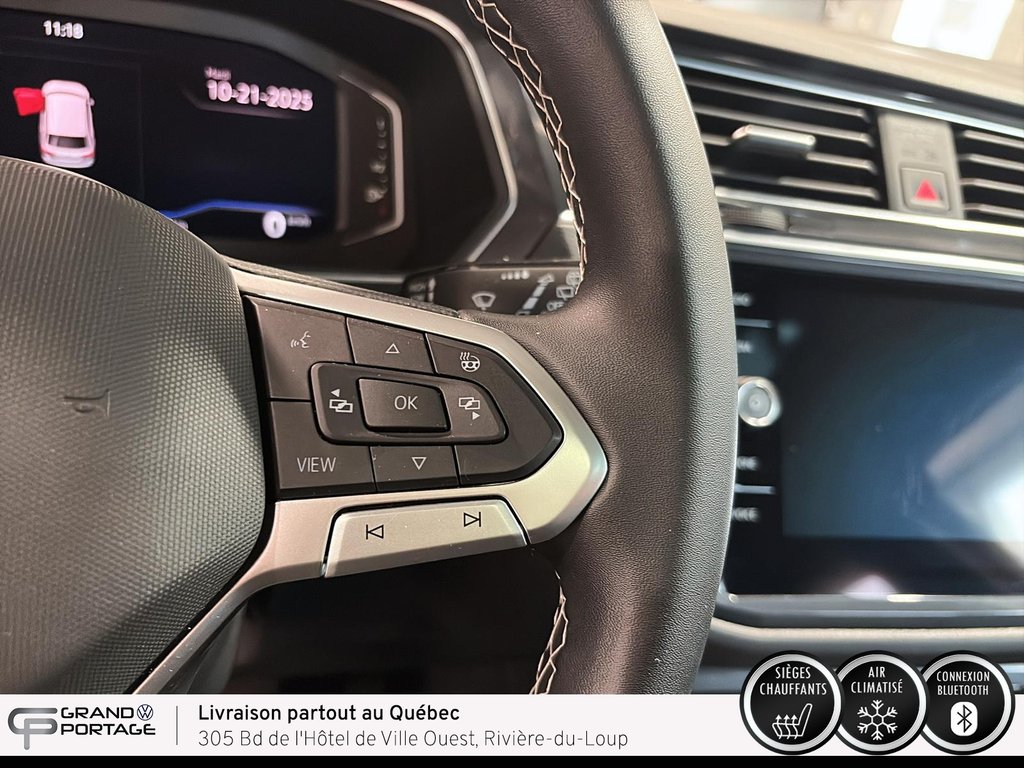Volkswagen Tiguan Comfortline, boîte automatique à traction intégrale 2022 à Rivière-du-loup, Québec - 15 - w1024h768px