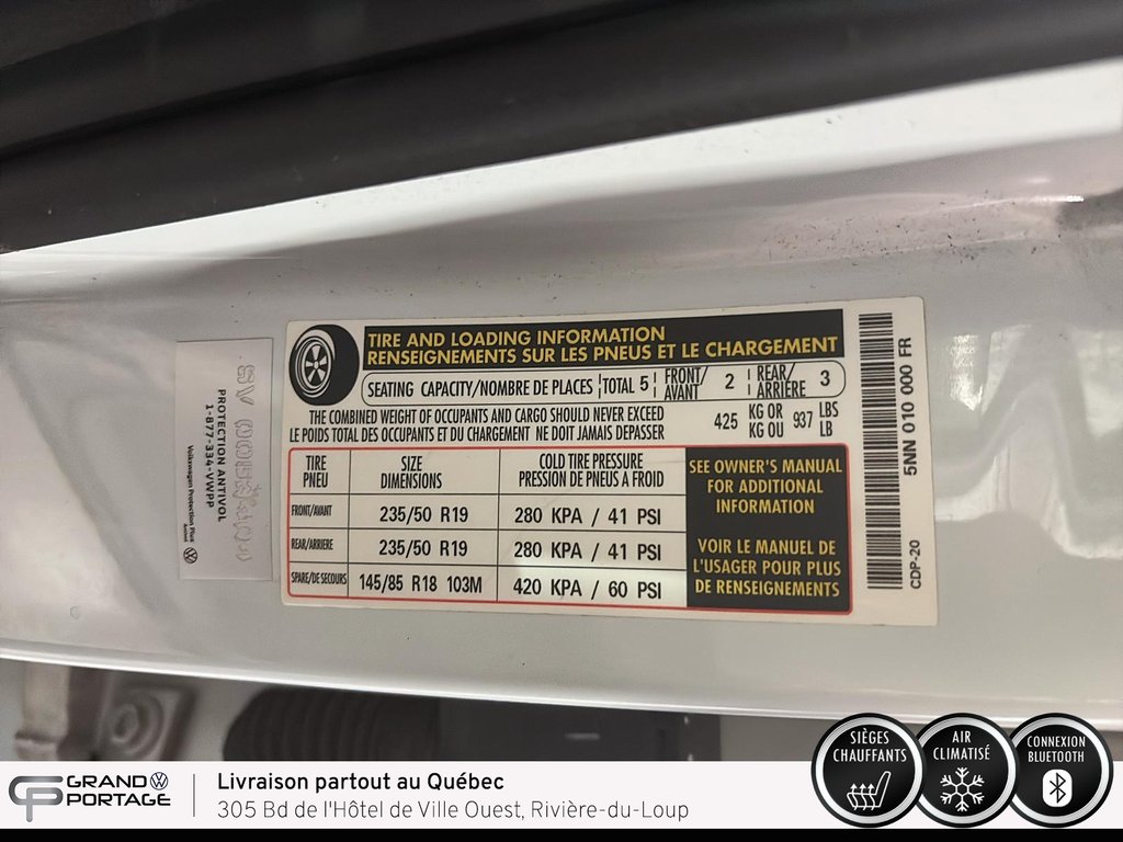 2022 Volkswagen Tiguan Comfortline R-Line Black Edition, boîte automatique à traction intégrale in Rivière-du-loup, Quebec - 21 - w1024h768px