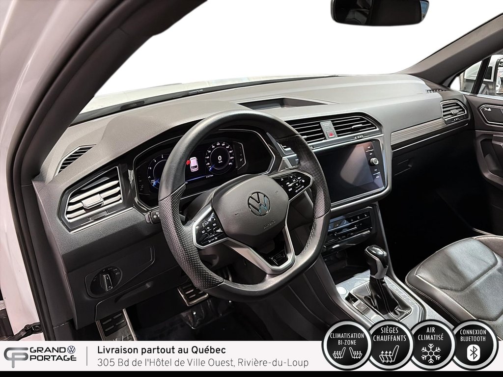 Volkswagen Tiguan Highline R-Line, boîte automatique à traction intégrale 2022 à Rivière-du-loup, Québec - 15 - w1024h768px