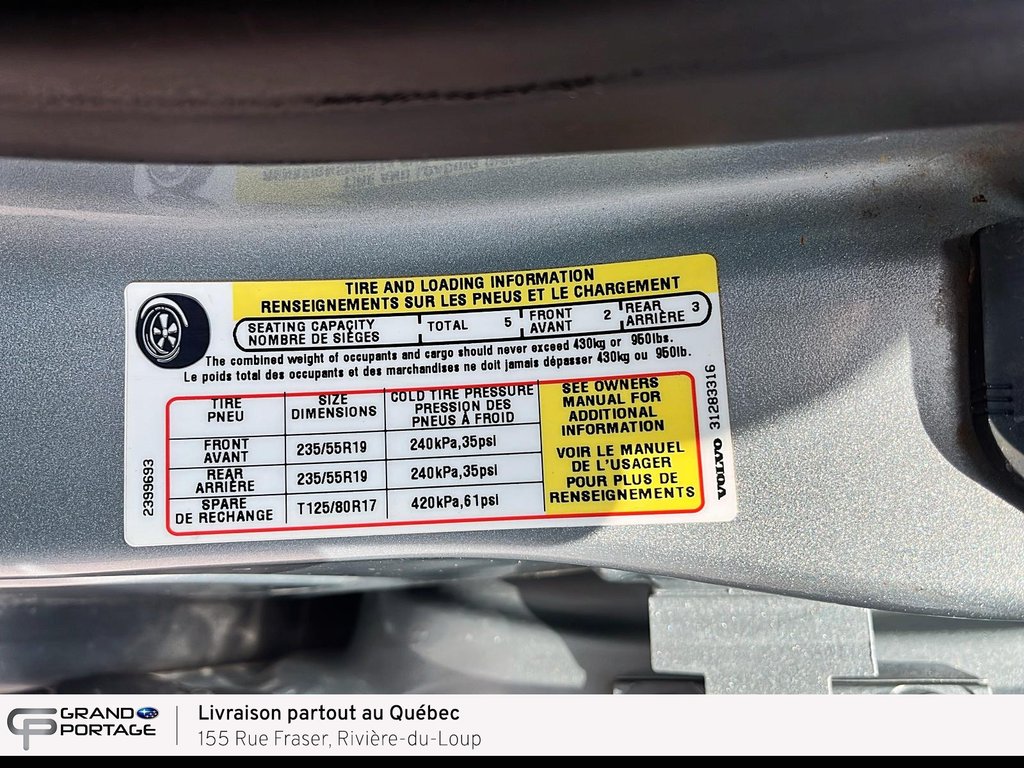 2013 Volvo XC60 T6 design R, boîte automatique à traction intégrale in Rivière-du-loup, Quebec - 21 - w1024h768px