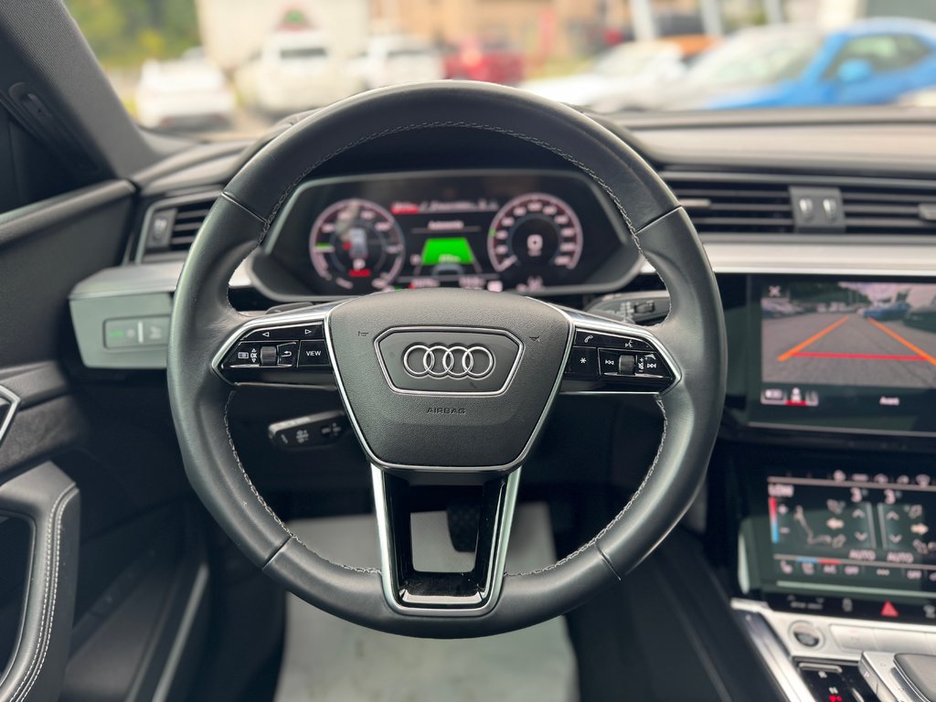 2022 Audi E-tron Sportback Technik Toit Panoramique Bas Kilométrage in Terrebonne, Quebec - 22 - w1024h768px