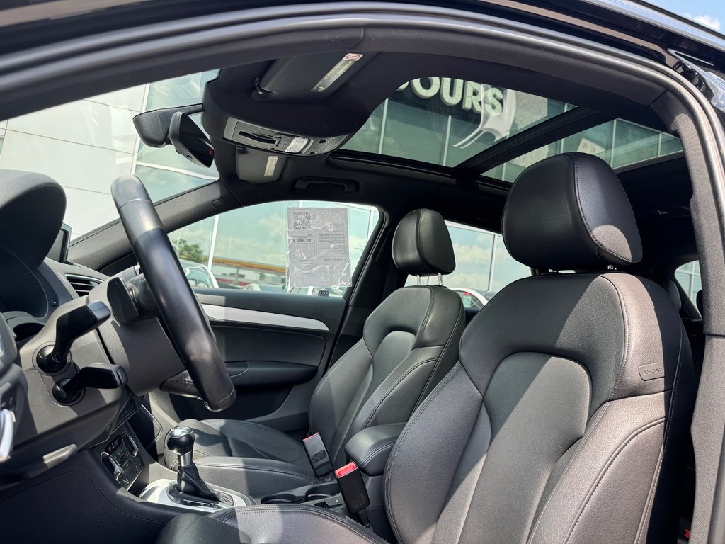 Audi Q3 Technik Cuir Toit Panoramique Bas Kilométrage 2016 à Terrebonne, Québec - 13 - w1024h768px