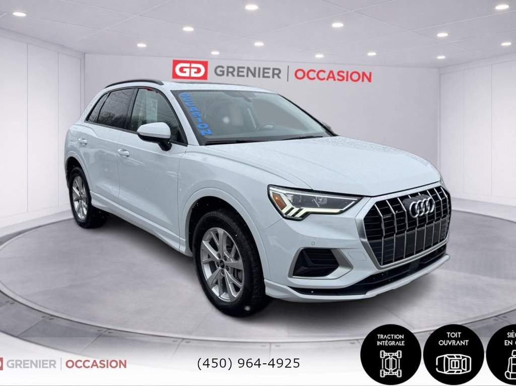 2022 Audi Q3 45 Cuir Toit Panoramique in Terrebonne, Quebec - 1 - w1024h768px